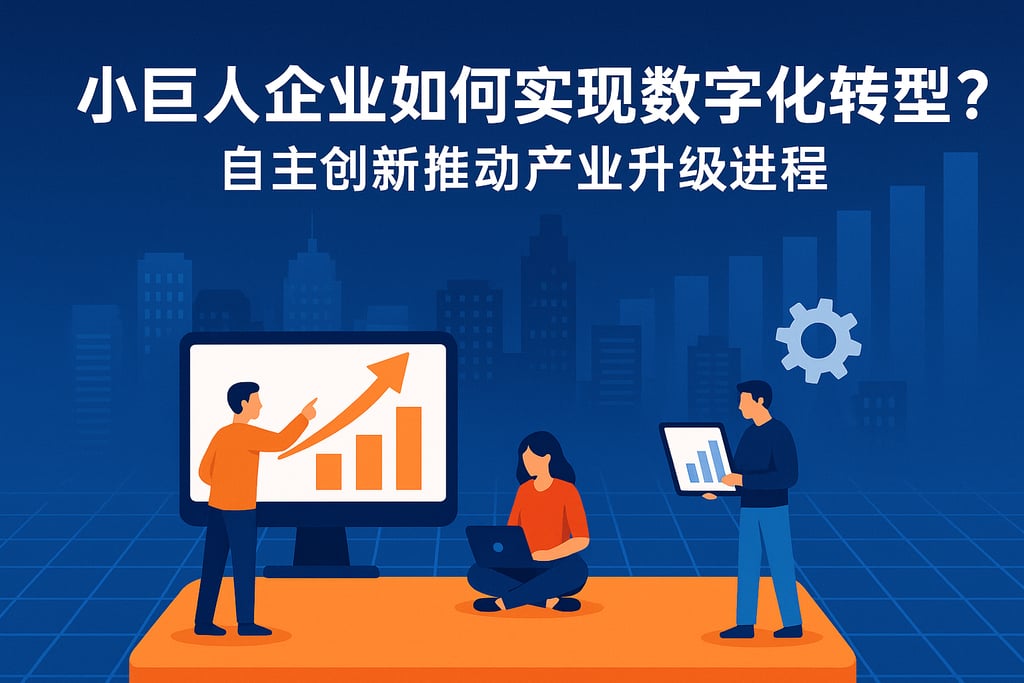 小巨人企业如何实现数字化转型？自主创新推动产业升级进程