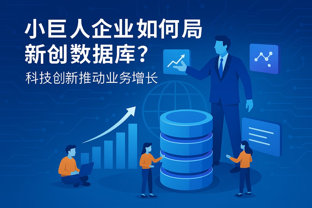 小巨人企业如何布局新创数据库？科技创新推动业务增长