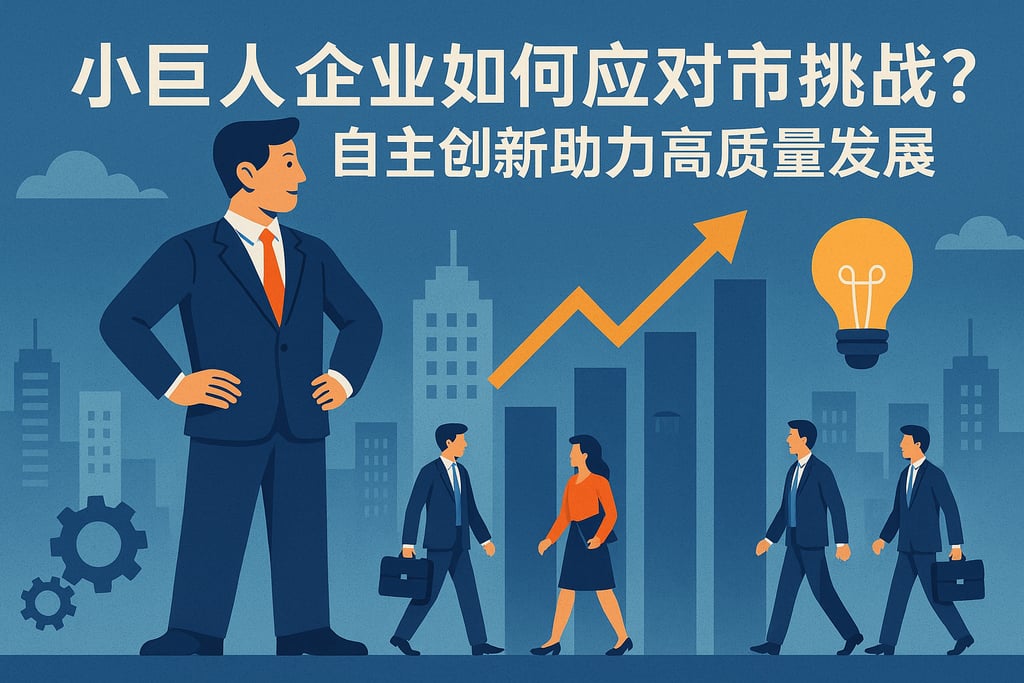 小巨人企业如何应对市场挑战？自主创新助力高质量发展