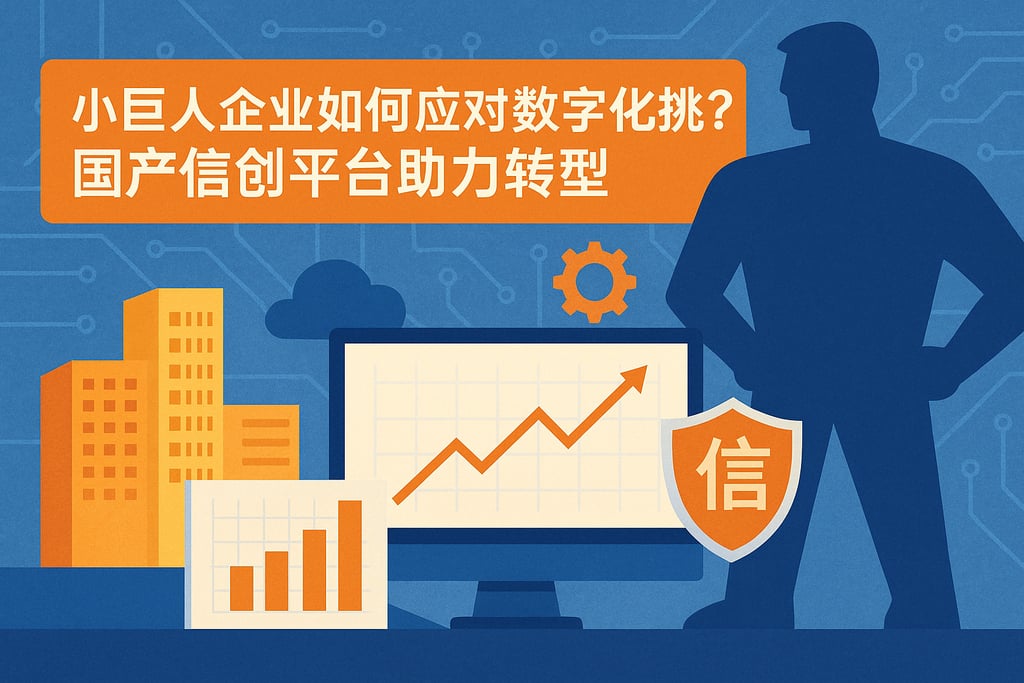 小巨人企业如何应对数字化挑战？国产信创平台助力转型
