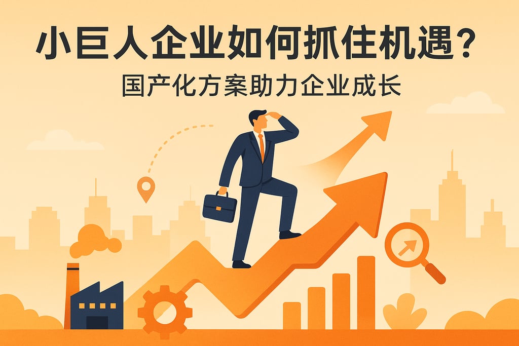 小巨人企业如何抓住机遇？国产化方案助力企业成长