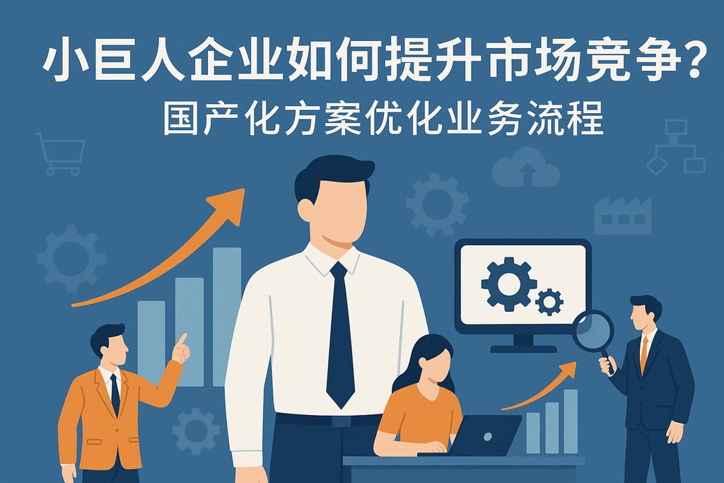 小巨人企业如何提升市场竞争力？国产化方案优化业务流程