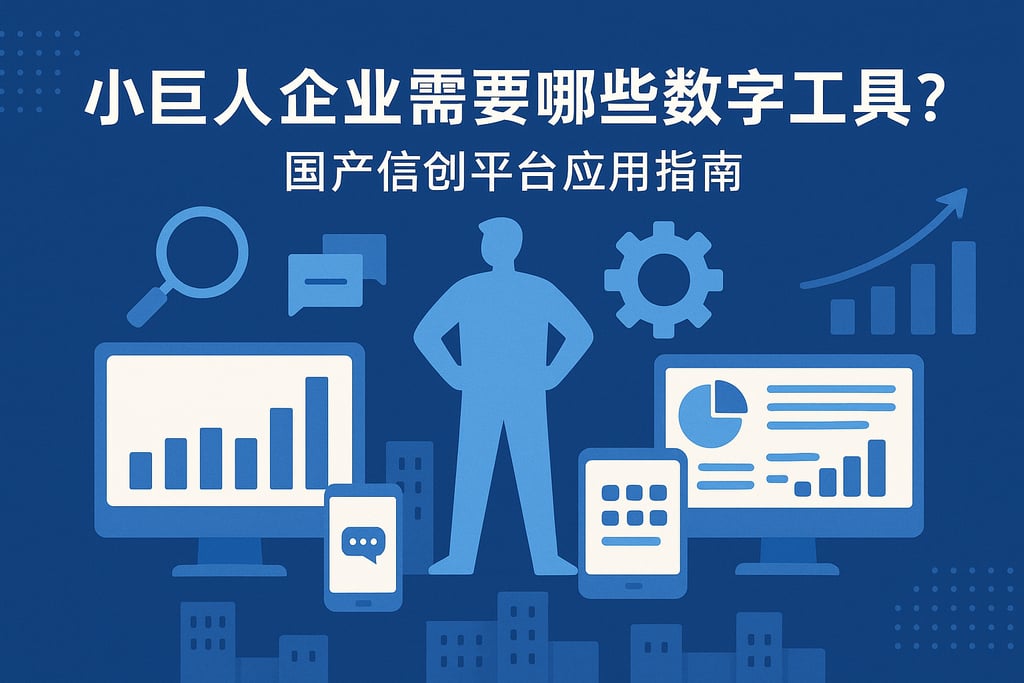 小巨人企业需要哪些数字工具？国产信创平台应用指南