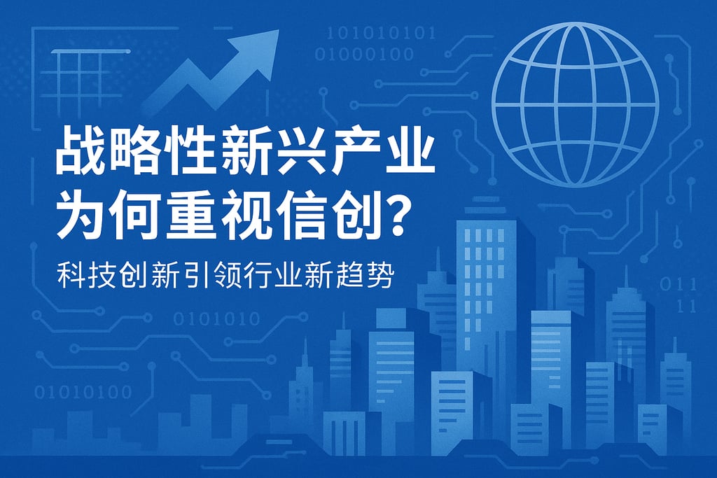 战略性新兴产业为何重视信创？科技创新引领行业新趋势