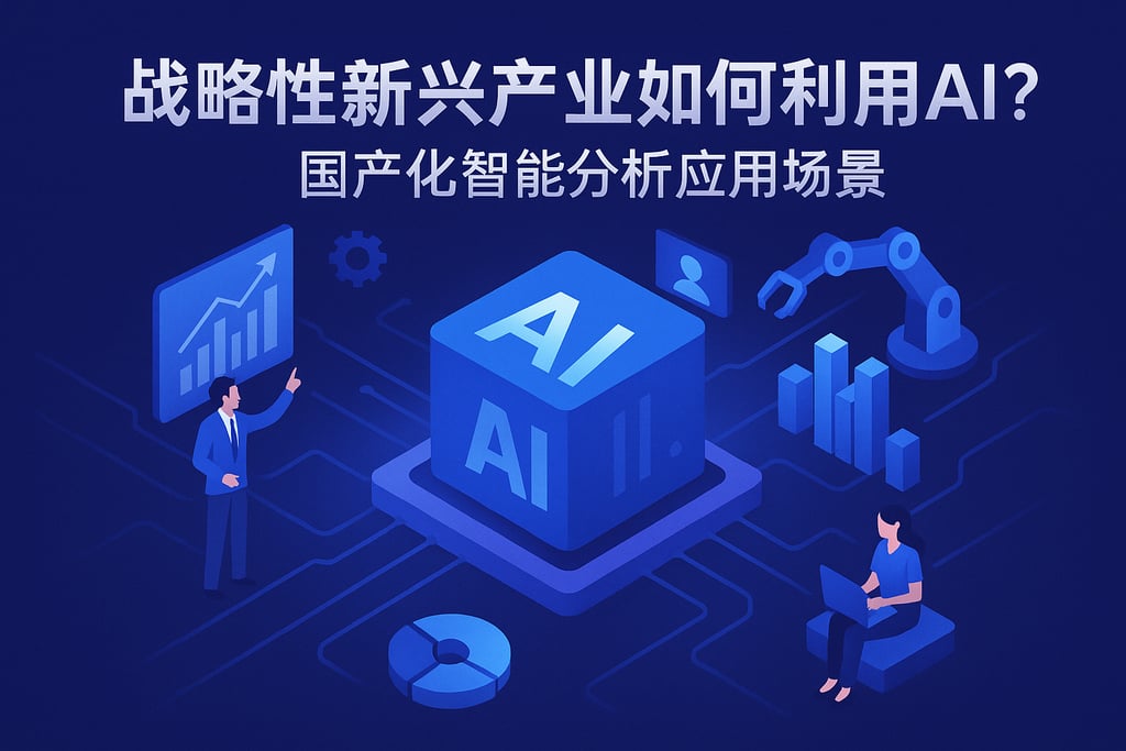 战略性新兴产业如何利用AI？国产化智能分析应用场景
