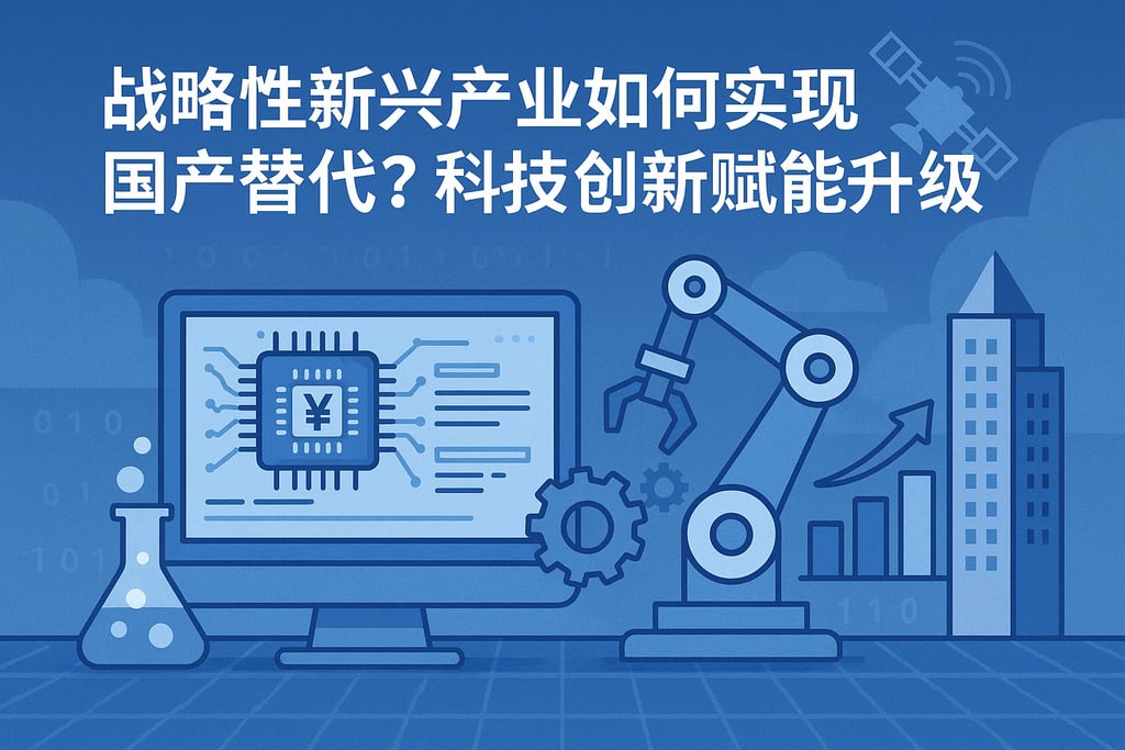 战略性新兴产业如何实现国产替代？科技创新赋能升级