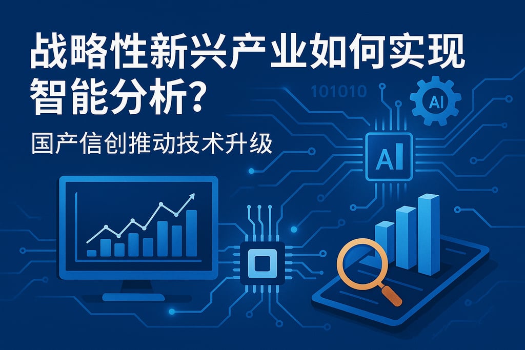 战略性新兴产业如何实现智能分析？国产信创推动技术升级