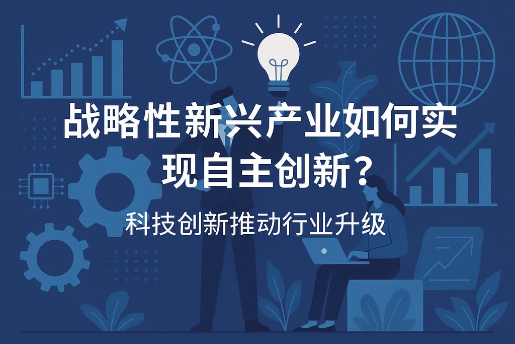 战略性新兴产业如何实现自主创新？科技创新推动行业升级
