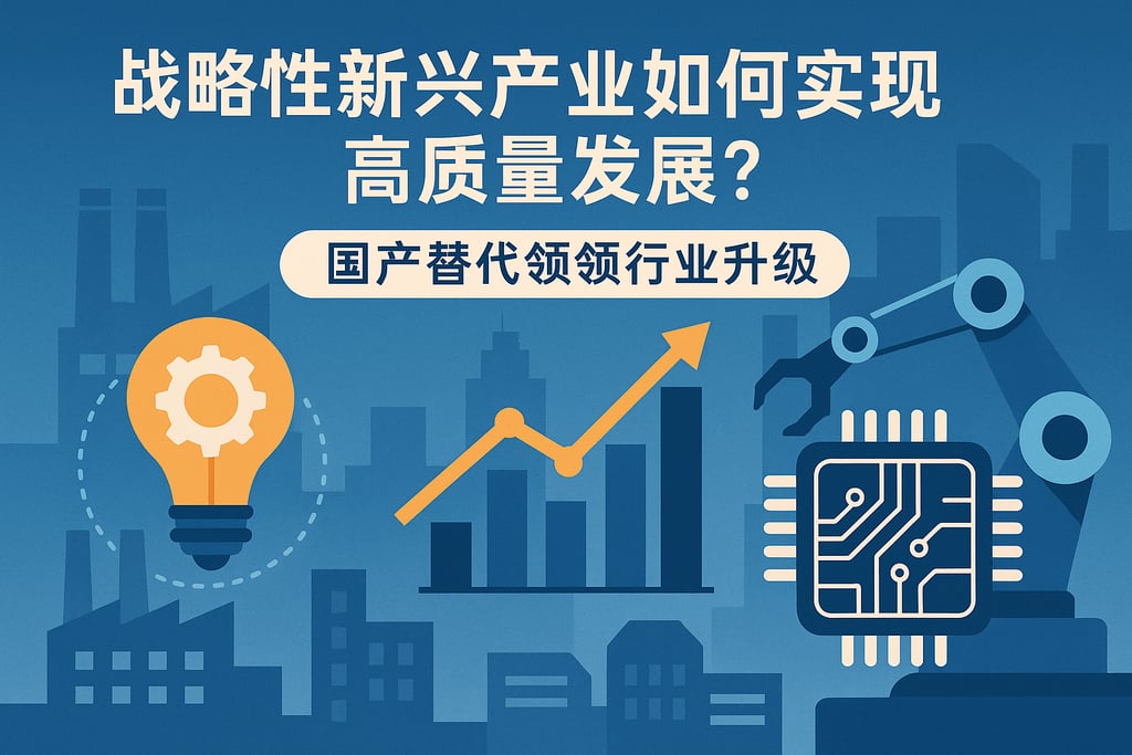 战略性新兴产业如何实现高质量发展？国产替代引领行业升级
