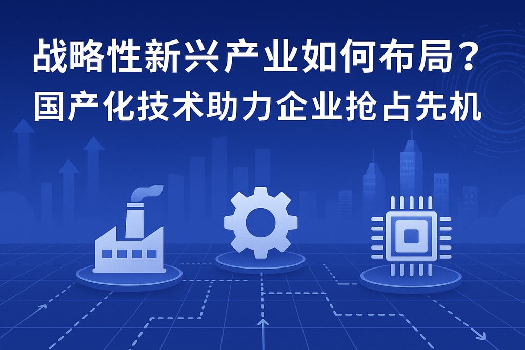 战略性新兴产业如何布局？国产化技术助力企业抢占先机