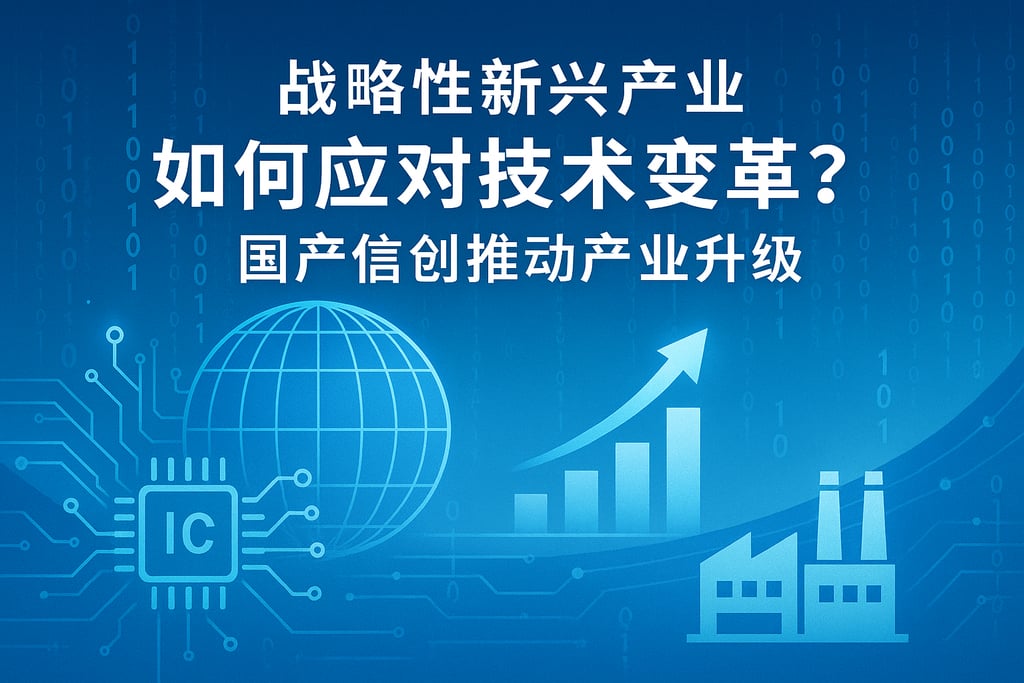 战略性新兴产业如何应对技术变革？国产信创推动产业升级