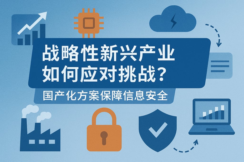 战略性新兴产业如何应对挑战？国产化方案保障信息安全