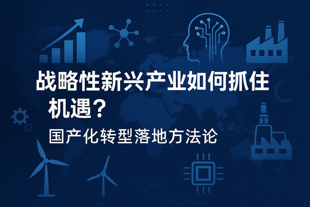 战略性新兴产业如何抓住机遇？国产化转型落地方法论