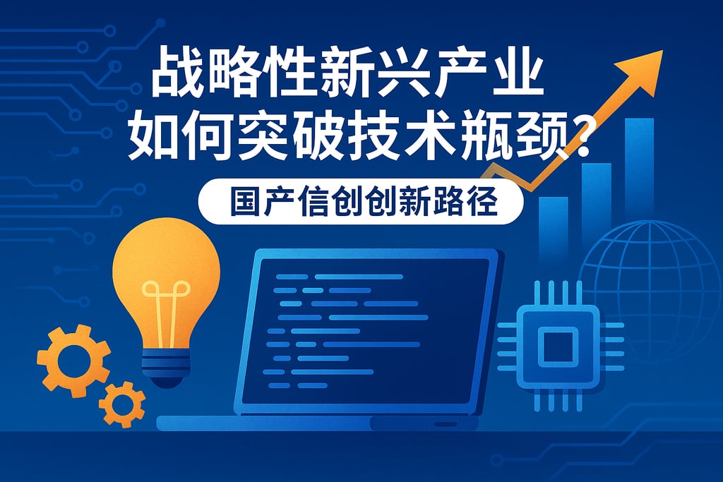 战略性新兴产业如何突破技术瓶颈？国产信创创新路径
