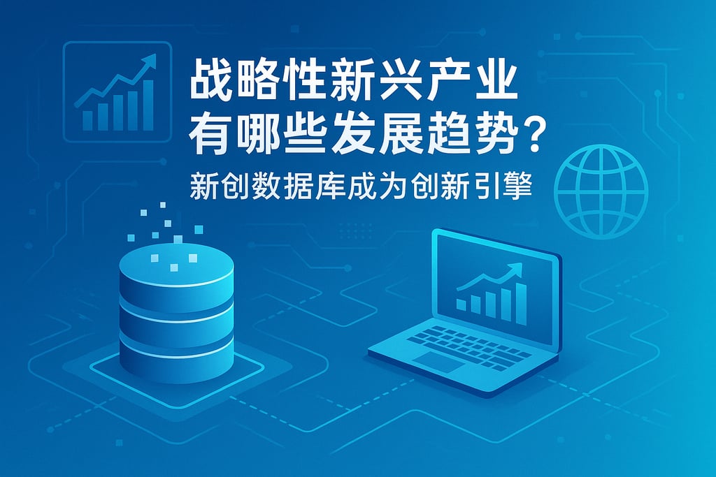 战略性新兴产业有哪些发展趋势？新创数据库成为创新引擎
