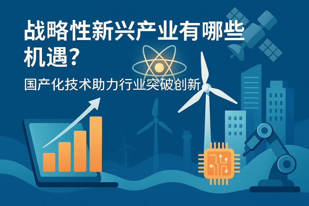 战略性新兴产业有哪些机遇？国产化技术助力行业突破创新