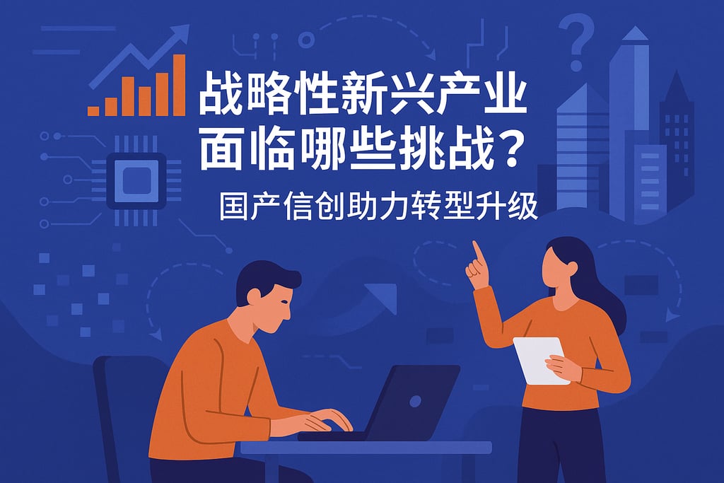 战略性新兴产业面临哪些挑战？国产信创助力转型升级