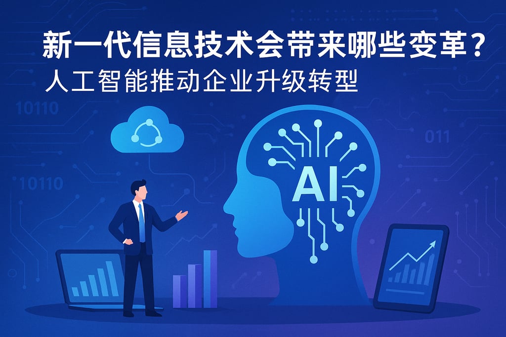 新一代信息技术会带来哪些变革？人工智能推动企业升级转型