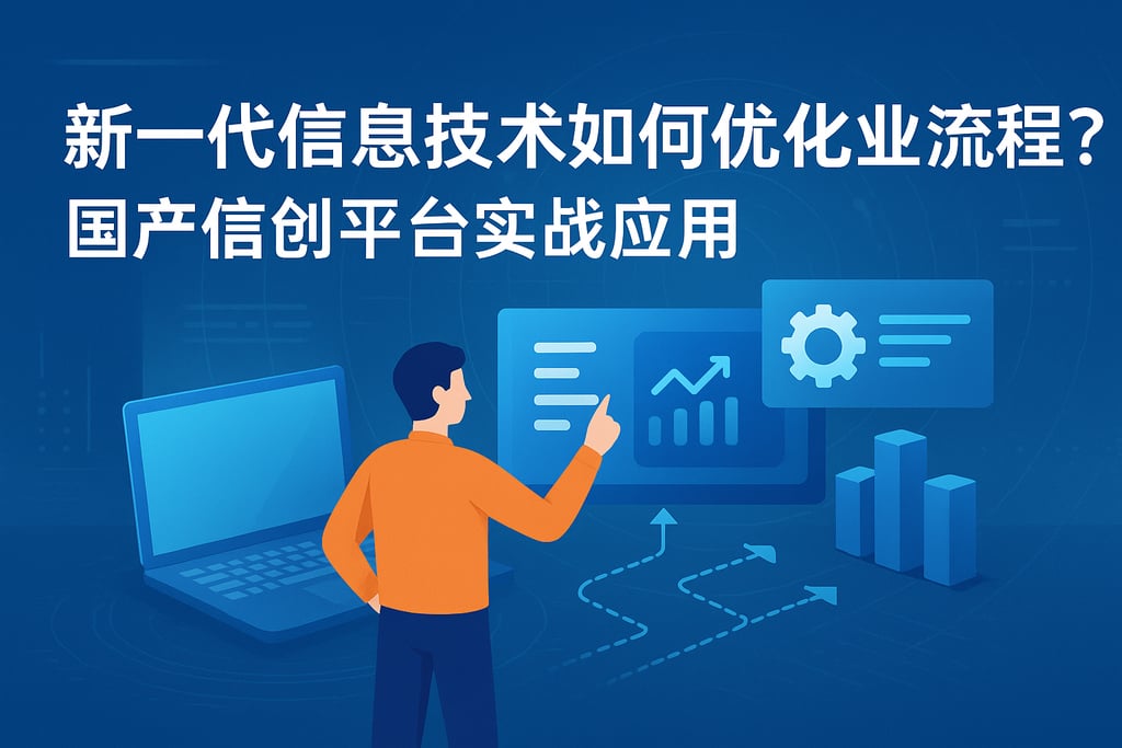 新一代信息技术如何优化业务流程？国产信创平台实战应用