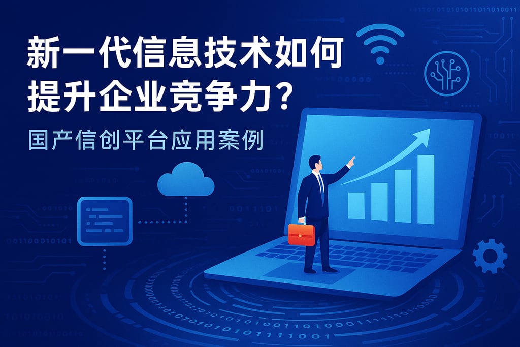 新一代信息技术如何提升企业竞争力？国产信创平台应用案例