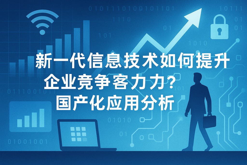 新一代信息技术如何提升企业竞争力？国产化应用分析