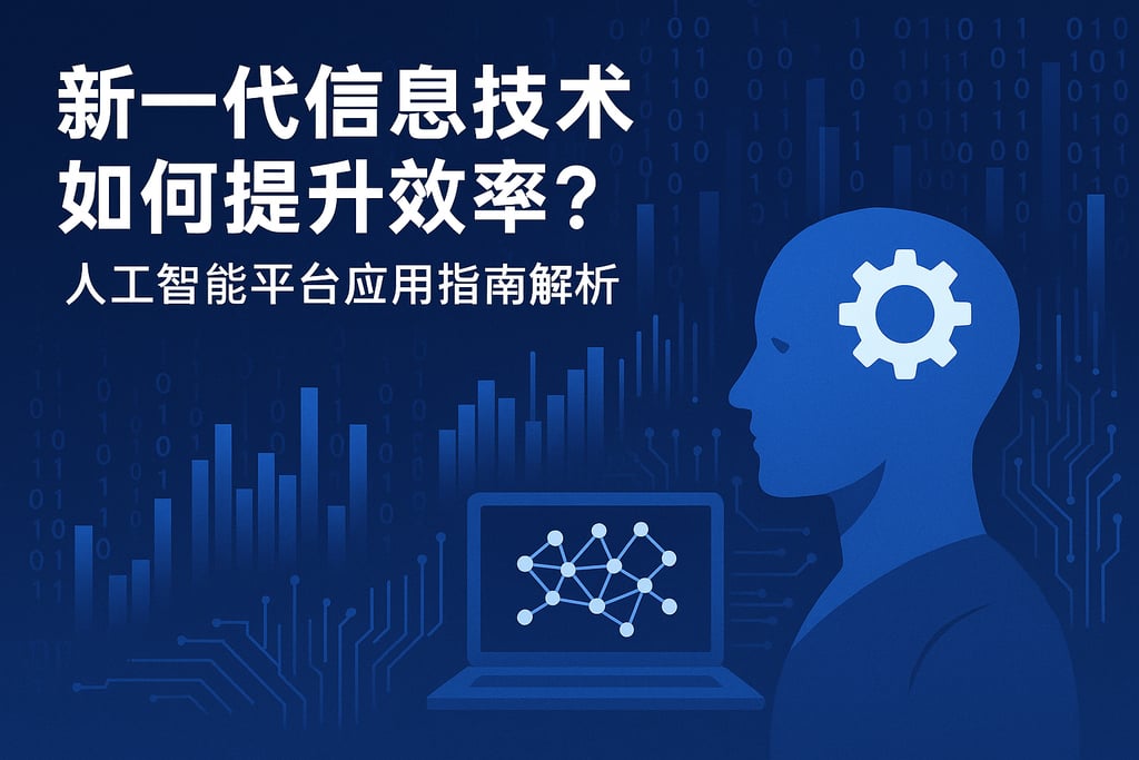 新一代信息技术如何提升效率？人工智能平台应用指南解析