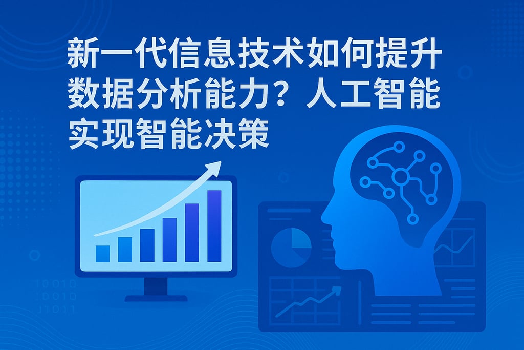 新一代信息技术如何提升数据分析能力？人工智能实现智能决策