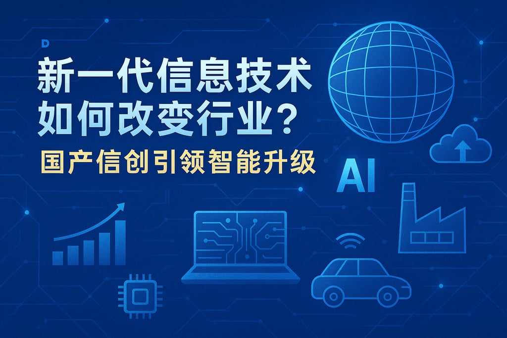 新一代信息技术如何改变行业？国产信创引领智能升级