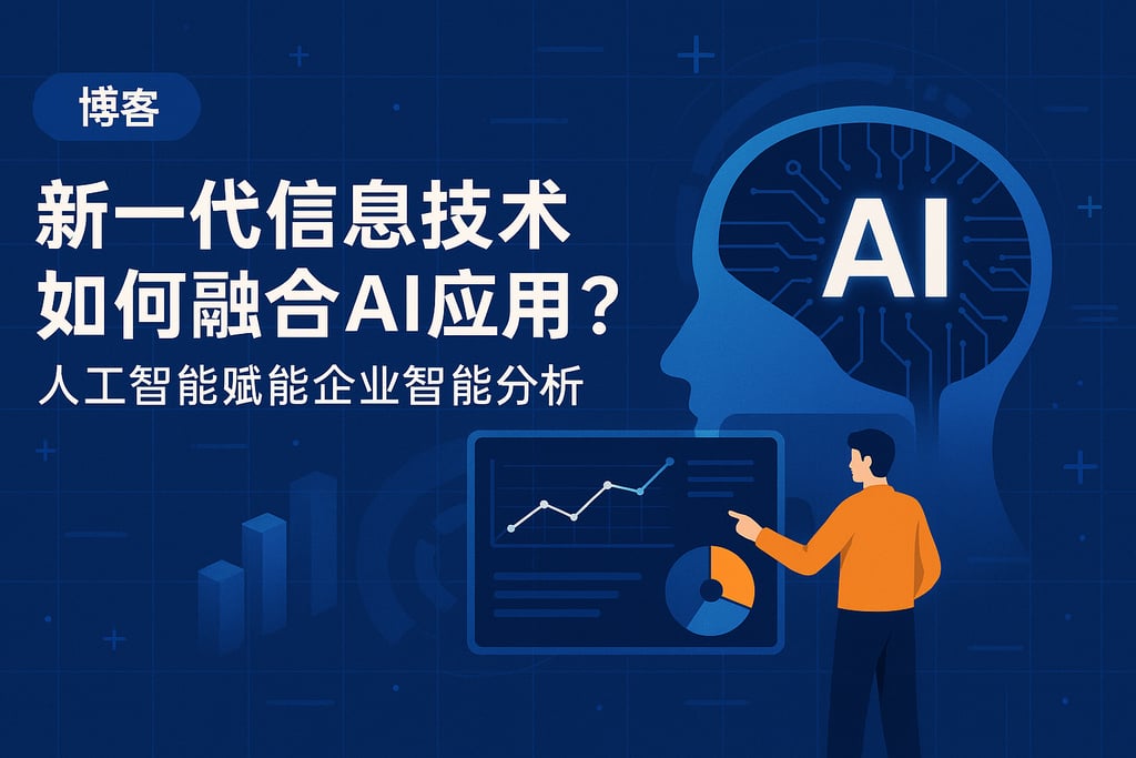新一代信息技术如何融合AI应用？人工智能赋能企业智能分析