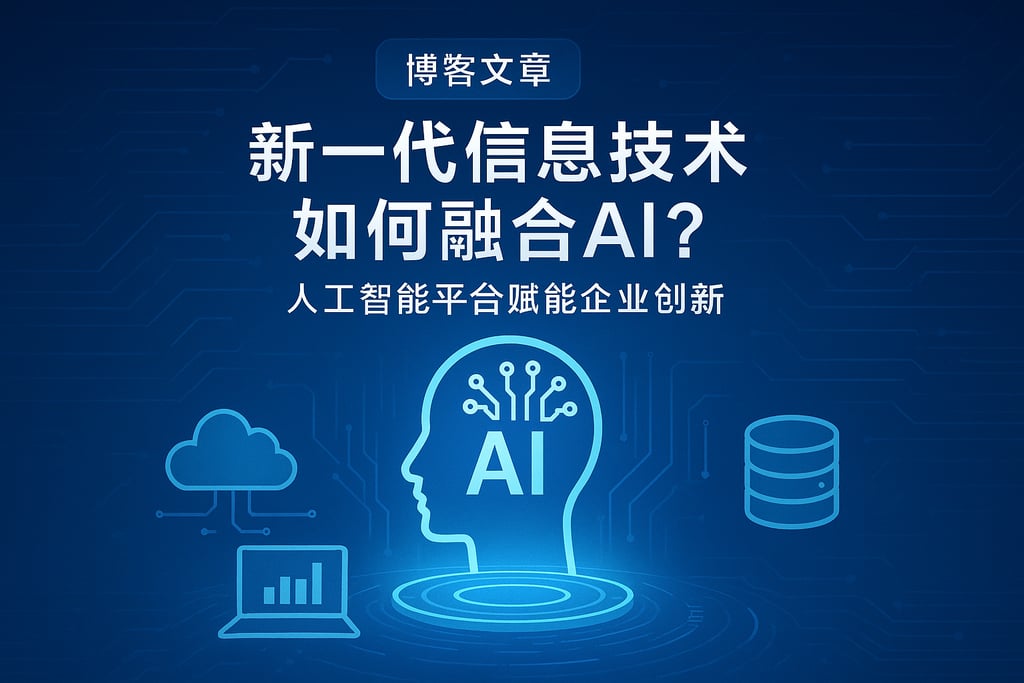新一代信息技术如何融合AI？人工智能平台赋能企业创新