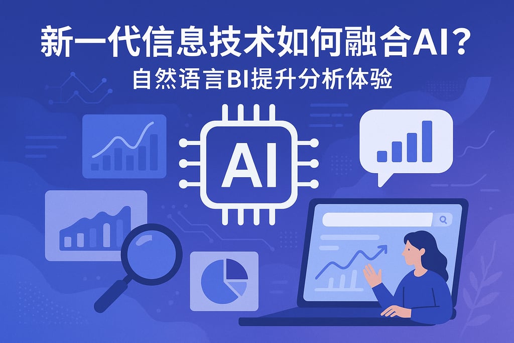 新一代信息技术如何融合AI？自然语言BI提升分析体验