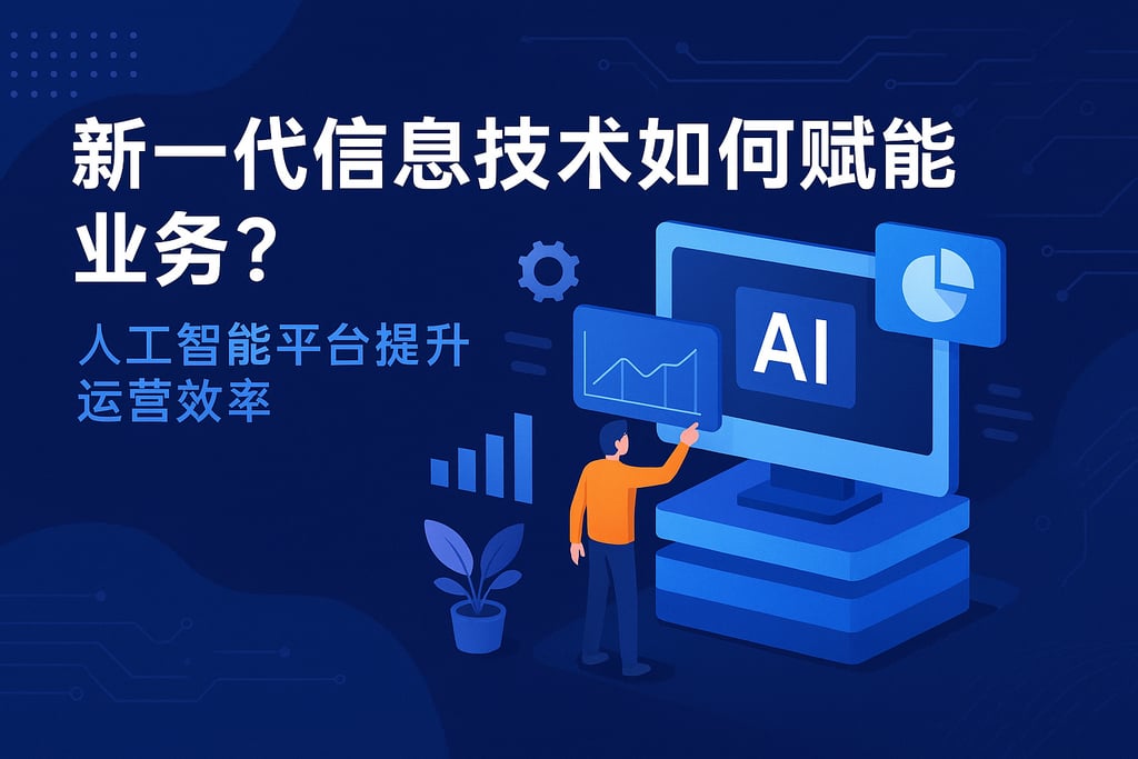 新一代信息技术如何赋能业务？人工智能平台提升运营效率