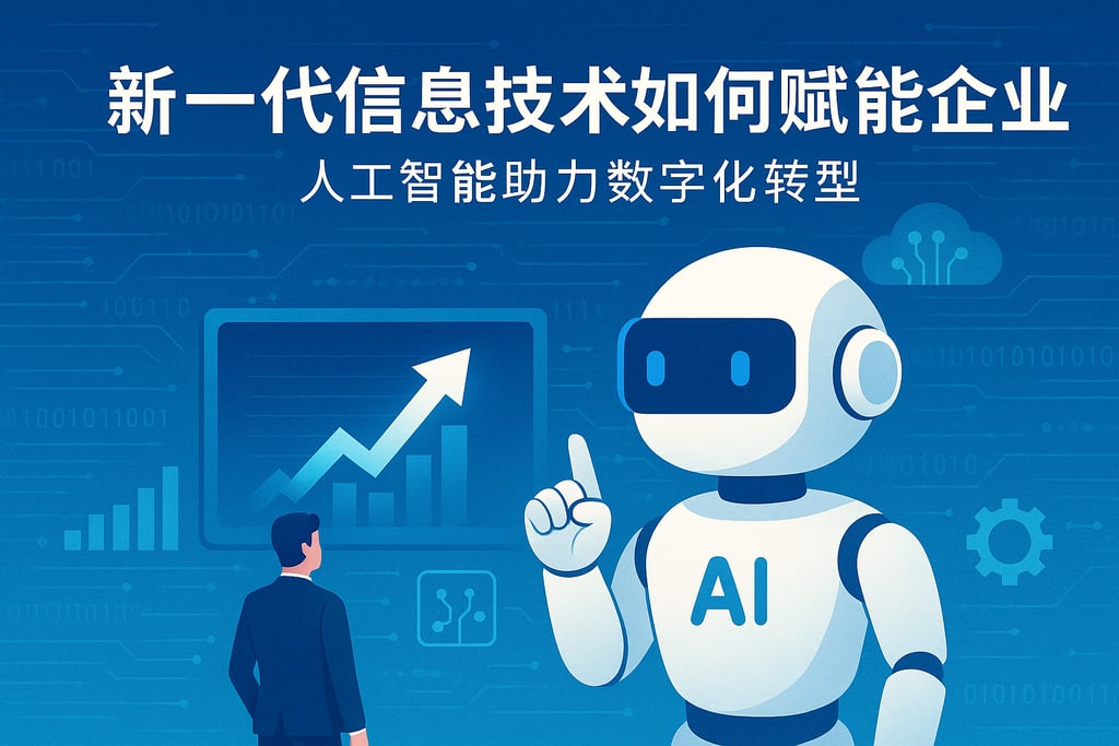 新一代信息技术如何赋能企业？人工智能助力数字化转型