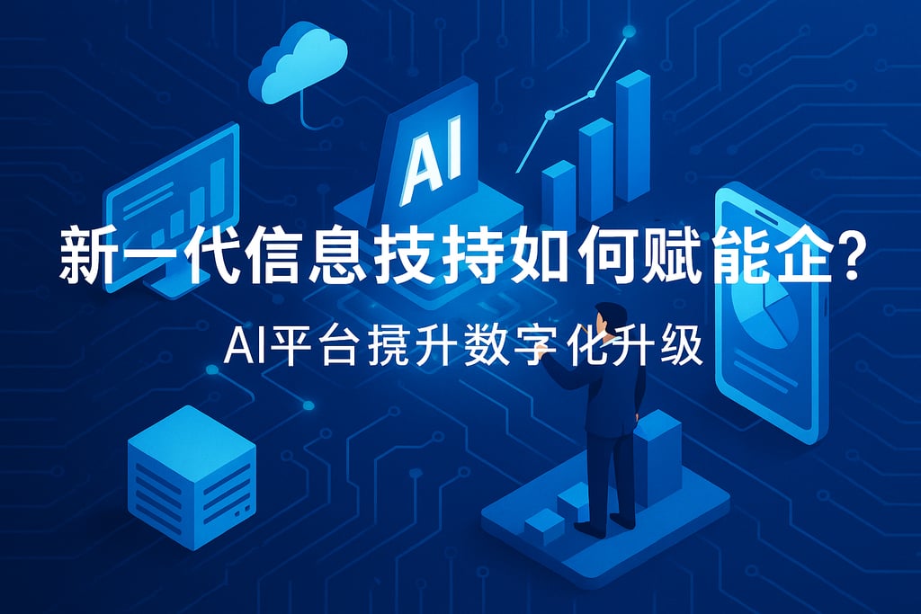 新一代信息技术如何赋能企业？人工智能平台助力数字升级