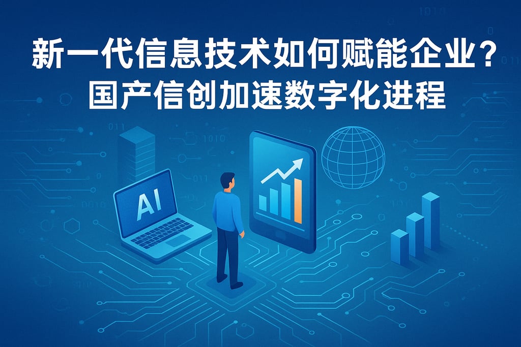 新一代信息技术如何赋能企业？国产信创加速数字化进程