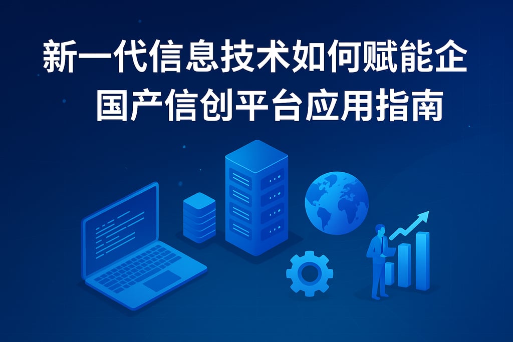 新一代信息技术如何赋能企业？国产信创平台应用指南