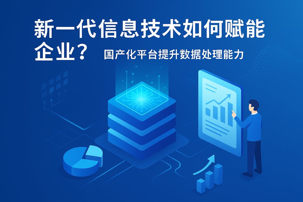 新一代信息技术如何赋能企业？国产化平台提升数据处理能力