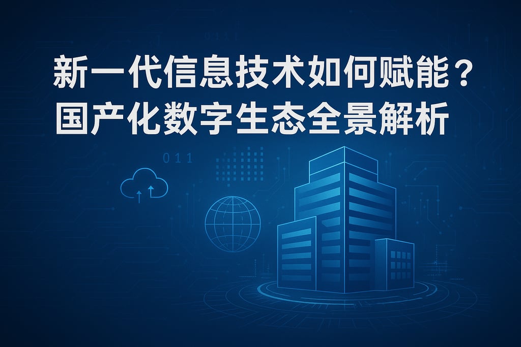 新一代信息技术如何赋能企业？国产化数字生态全景解析