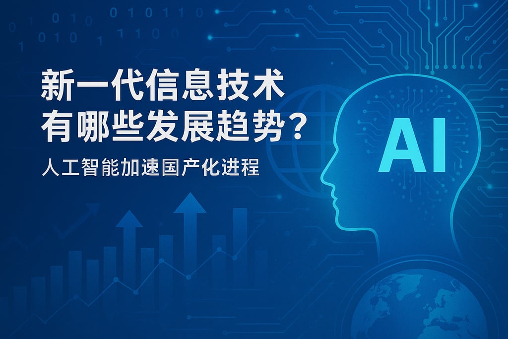 新一代信息技术有哪些发展趋势？人工智能加速国产化进程