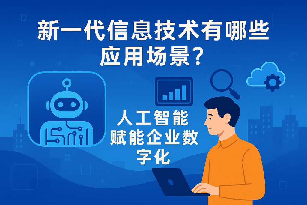 新一代信息技术有哪些应用场景？人工智能赋能企业数字化