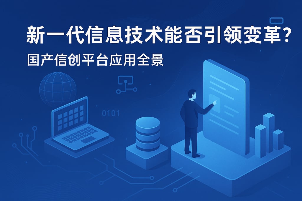 新一代信息技术能否引领变革？国产信创平台应用全景