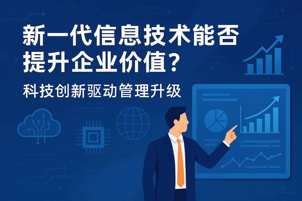新一代信息技术能否提升企业价值？科技创新驱动管理升级