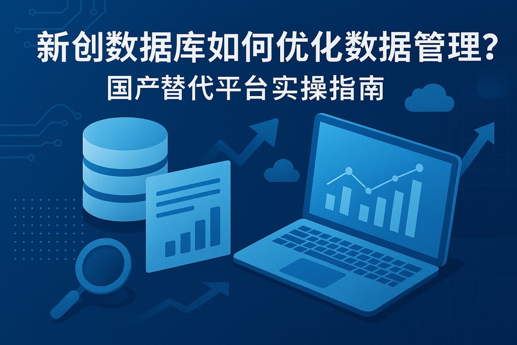 新创数据库如何优化数据管理？国产替代平台实操指南