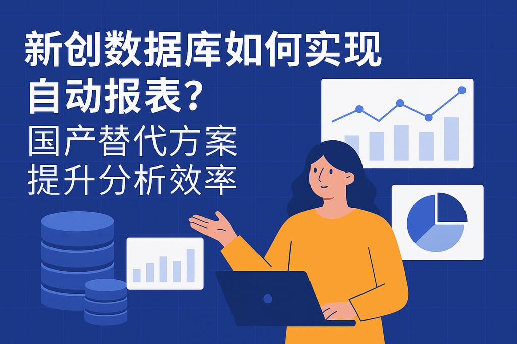 新创数据库如何实现自动报表？国产替代方案提升分析效率