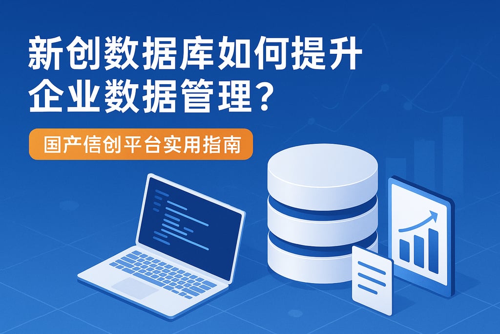新创数据库如何提升企业数据管理？国产信创平台实用指南