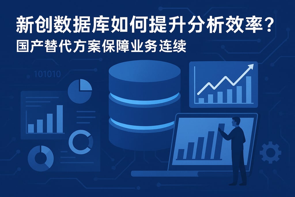 新创数据库如何提升分析效率？国产替代方案保障业务连续