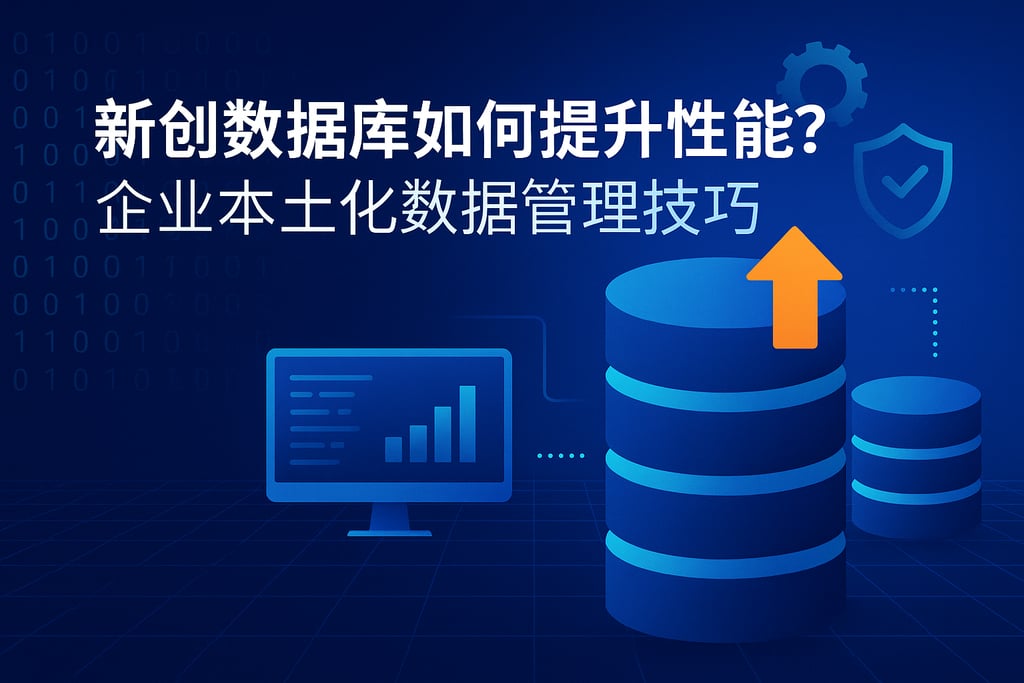 新创数据库如何提升性能？企业本土化数据管理技巧