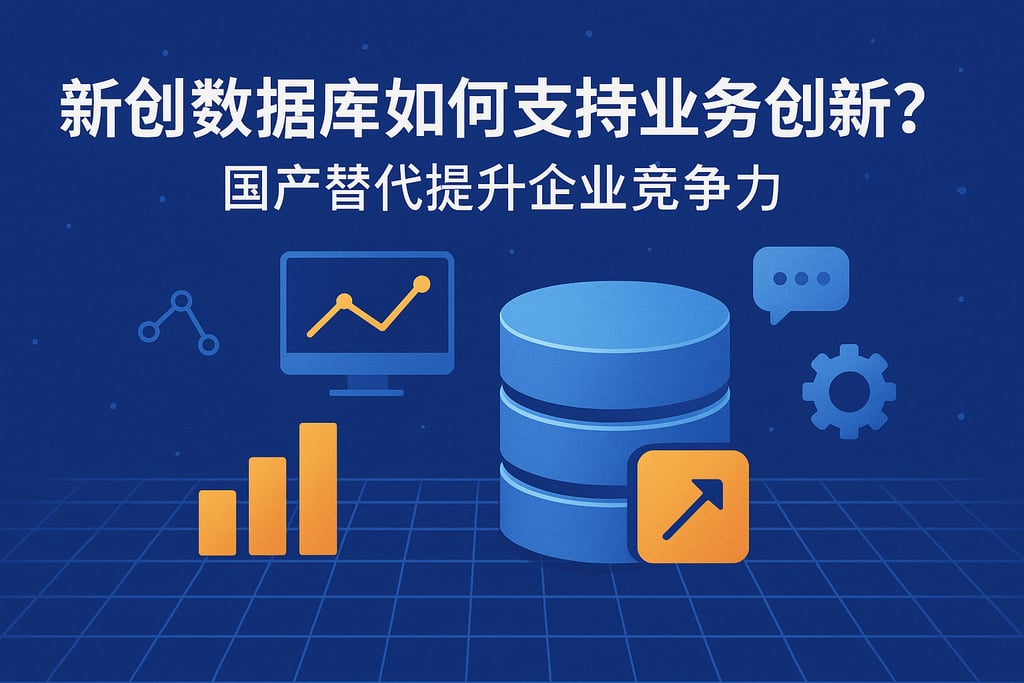 新创数据库如何支持业务创新？国产替代提升企业竞争力