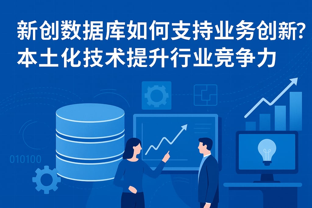 新创数据库如何支持业务创新？本土化技术提升行业竞争力