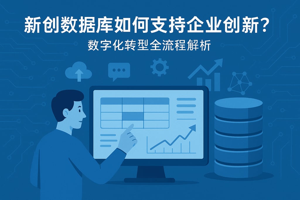 新创数据库如何支持企业创新？数字化转型全流程解析
